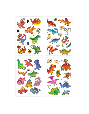 Dodo vaikiškos laikinos tatuiruotės Dinozaurai - Laikinos tatuiruotės vaikams Dodo vaikiškos laikinos tatuiruotės Dinozaurai - Laikinos tatuiruotės vaikams