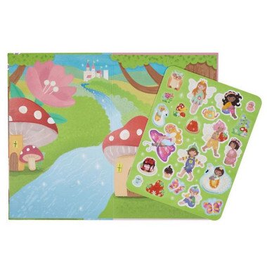 Tiger Tribe daugkartinių lipdukų rinkinys Pasakų karalystė - Daugkartiniai lipdukai vaikams