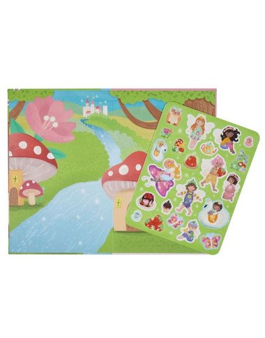 Tiger Tribe daugkartinių lipdukų rinkinys Pasakų karalystė - Daugkartiniai lipdukai vaikams Tiger Tribe daugkartinių lipdukų rinkinys Pasakų karalystė - Daugkartiniai lipdukai vaikams