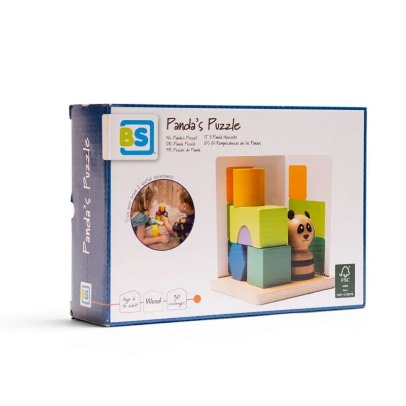 BS Toys lavinamasis žaidimas Panda - Lavinamieji mediniai žaislai vaikams nuo 6 metų BS Toys lavinamasis žaidimas Panda - Lavinamieji mediniai žaislai vaikams nuo 6 metų