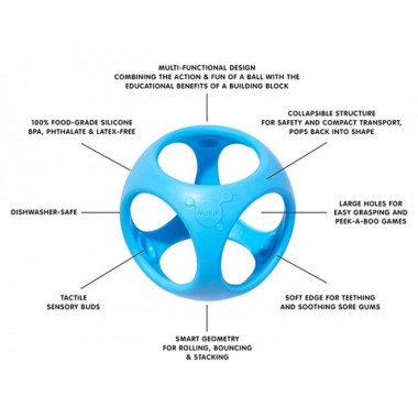 Moluk lavinamasis žaislas kūdikiams Oibo - Lavinamieji žaislai kūdikiams