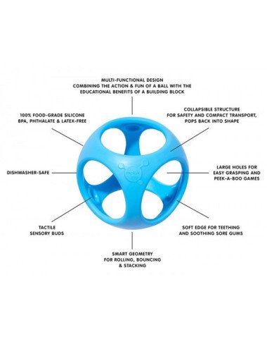 Moluk lavinamasis žaislas kūdikiams Oibo - Lavinamieji žaislai kūdikiams Moluk lavinamasis žaislas kūdikiams Oibo - Lavinamieji žaislai kūdikiams