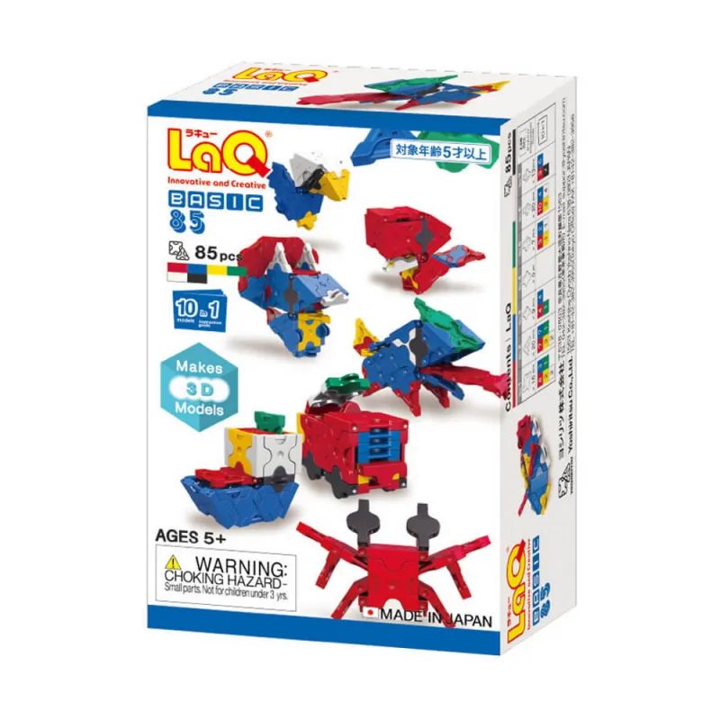 LaQ Basic 85 konstruktorių rinkinys - LaQ japoniškas konstruktorius LaQ Basic 85 konstruktorių rinkinys - LaQ japoniškas konstruktorius