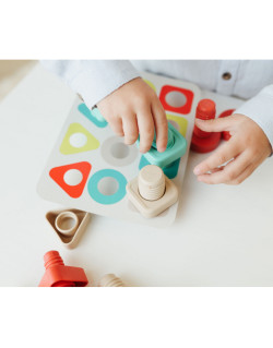 Miniland EKO lavinamasis varžtukų rinkinys - Lavinamieji žaislai vaikams nuo 2 metų