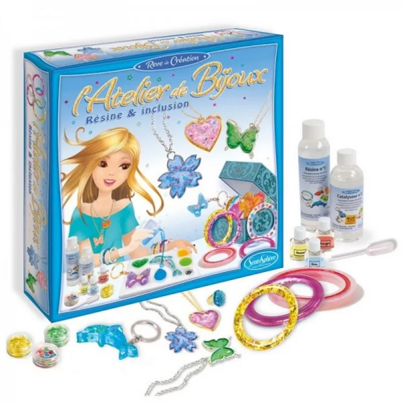 Kūrybinis rinkinys Juvelyrikos dirbtuvės - Kūrybiniai rinkiniai mergaitėms nuo 10 metų