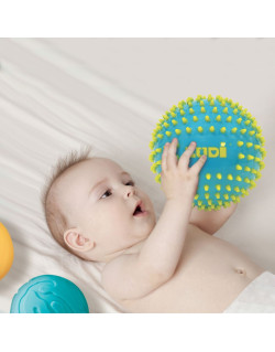 Ludi sensoriniai kamuoliukai (3 vnt.) - Sensoriniai kamuoliai vaikams