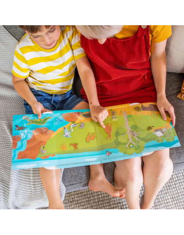 Tiger Tribe magnetukų rinkinys Australijos gyvūnai - Magnetinės dėlionės vaikams