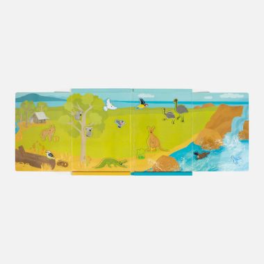 Tiger Tribe magnetukų rinkinys Australijos gyvūnai - Magnetinės dėlionės vaikams