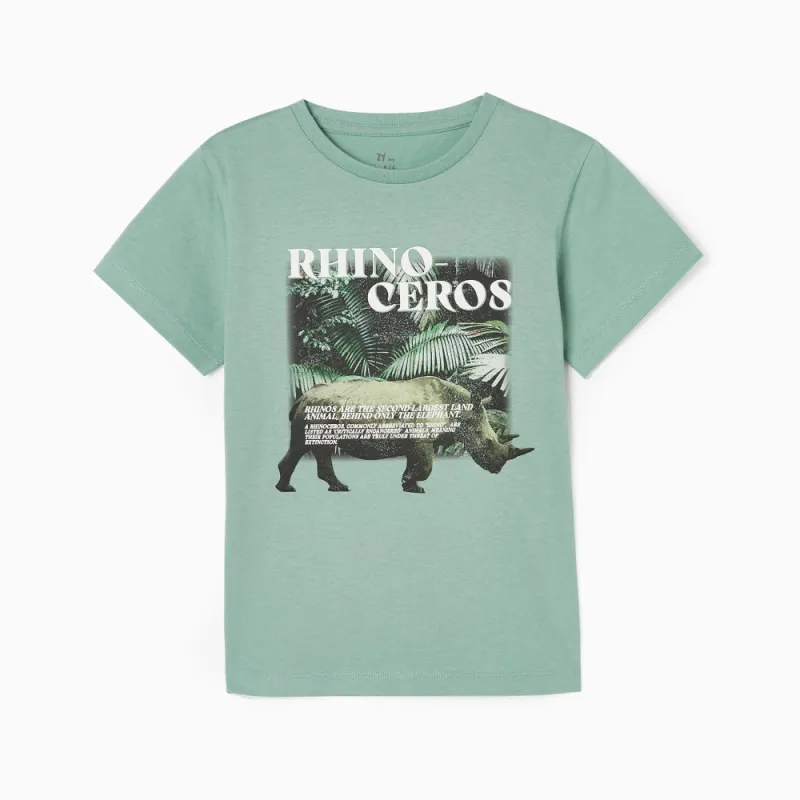 ZIPPY marškinėliai Raganosis - Rūbai berniukams