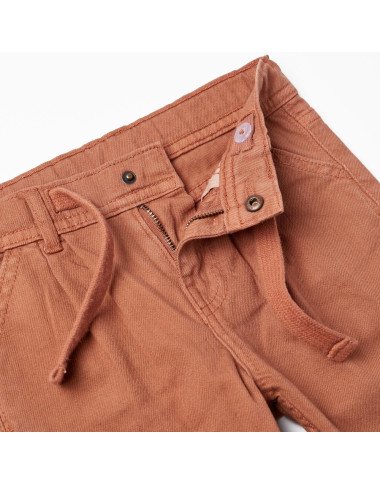 ZIPPY rudos kelnės berniukui - Rūbai berniukams