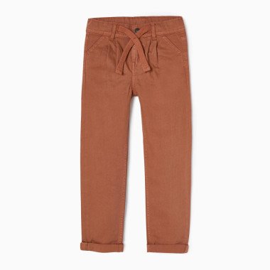 ZIPPY rudos kelnės berniukui - Rūbai berniukams