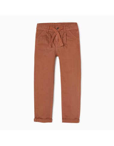 ZIPPY rudos kelnės berniukui - Rūbai berniukams