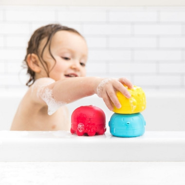 Ubbi vandens žaislai Jūros gyvūnai - Vonios žaislai vaikams nuo 1 metų