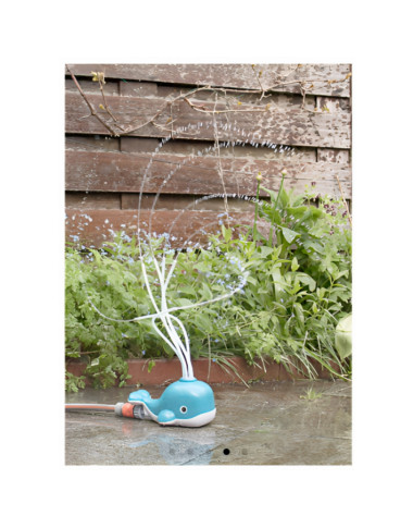 BS Toys vandens purkštuvas Banginis - Vandens žaidimai lauke vaikams nuo 3 metų