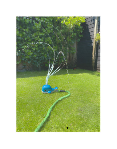 BS Toys vandens purkštuvas Banginis - Vandens žaidimai lauke vaikams nuo 3 metų