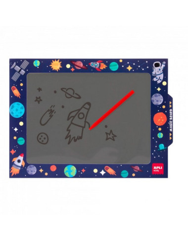 Apli Kids magnetinė piešimo lenta- Magnetinės piešimo lentos vaikams