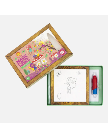 Spalvinimo knygutė su vandens pieštuku - Lavinamieji žaislai vaikams