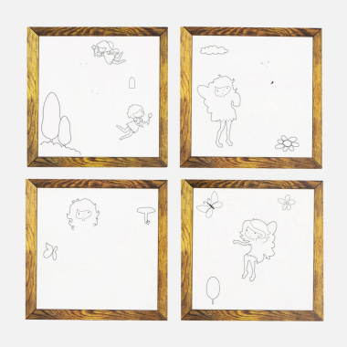 Spalvinimo knygutė su vandens pieštuku - Lavinamieji žaislai vaikams