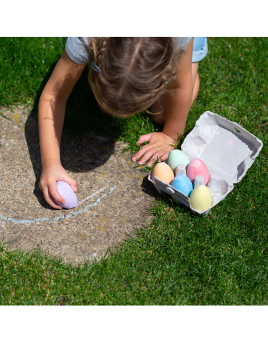Bigjigs kreidelės Kiaušiniai - Kreidelės vaikams