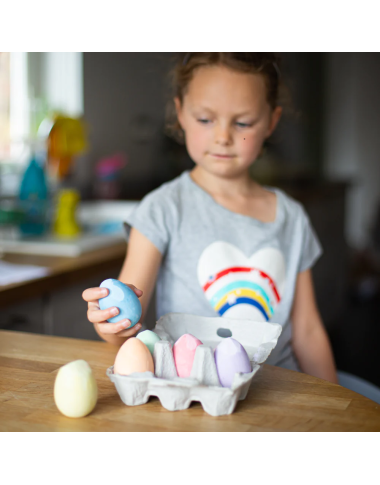 Bigjigs kreidelės Kiaušiniai - Kreidelės vaikams
