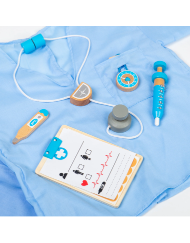 Bigjigs gydytojo rinkinys - Kostiumai vaikams Bigjigs gydytojo rinkinys - Kostiumai vaikams