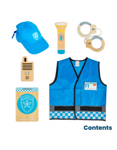 Bigjigs policininko rinkinys - Kostiumai vaikams