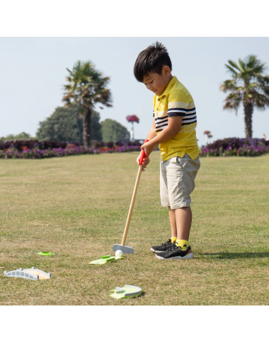 Bigjigs vaikiškas mini golfas - Lauko žaislai vaikams nuo 3 metų