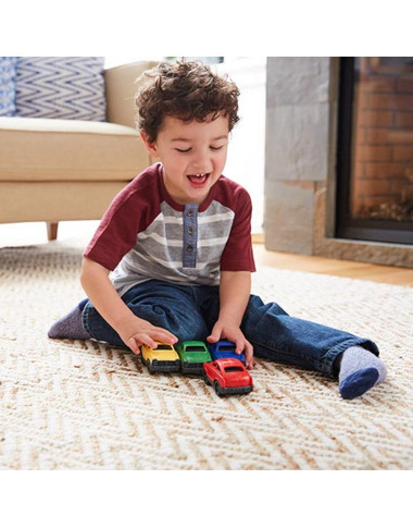 Green Toys mini mašinytė - Žaislinės mašinytės vaikams nuo 3 metų