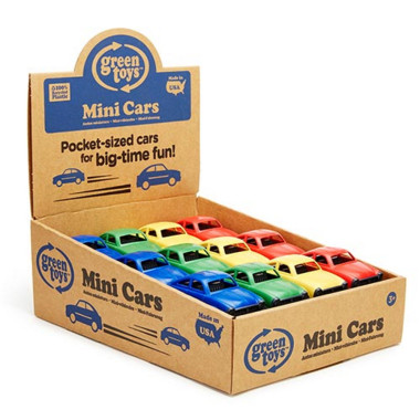 Green Toys mini mašinytė - Žaislinės mašinytės vaikams nuo 3 metų