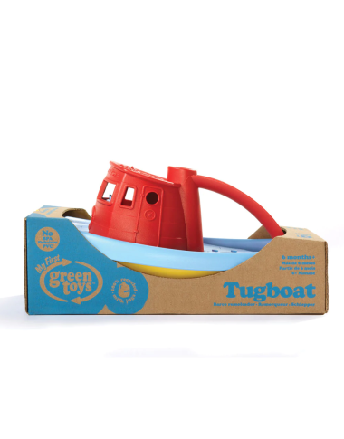 Green Toys žaislinis laivas - Žaisliniai laivai vaikams nuo 6 mėnesių