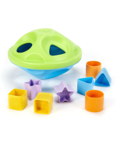 Green Toys formų rūšiuoklė - Lavinamieji žaislai kūdikiams