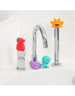 Ludi vonios žaislai Jūros gyvūnai (4 vnt.) - Vonios žaislai vaikams
