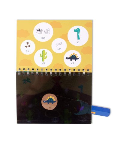 Apli Kids knygutė Ieškok ir surask Dinozaurai - Knygos vaikams Apli Kids knygutė Ieškok ir surask Dinozaurai - Knygos vaikams