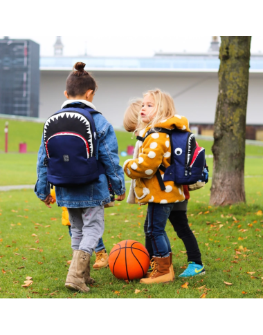Pick & Pack vaikiška kuprinė Ryklys, M (mėlyna) - Kuprinės pradinukams