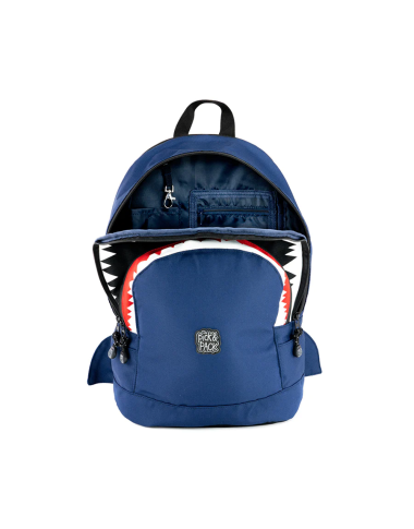 Pick & Pack vaikiška kuprinė Ryklys, M (mėlyna) - Kuprinės pradinukams