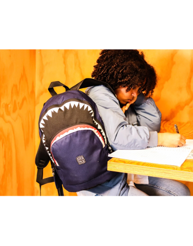 Pick & Pack vaikiška kuprinė Ryklys, M (mėlyna) - Kuprinės pradinukams