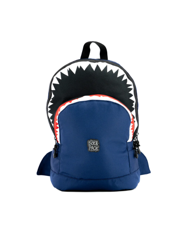 Pick & Pack vaikiška kuprinė Ryklys, M (mėlyna) - Kuprinės pradinukams