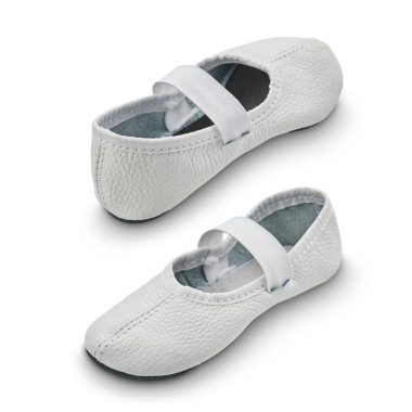 Odinės šokių tapkutės, baltos - Šokių tapkutės češkės vaikams