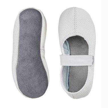 Odinės šokių tapkutės, baltos - Šokių tapkutės češkės vaikams