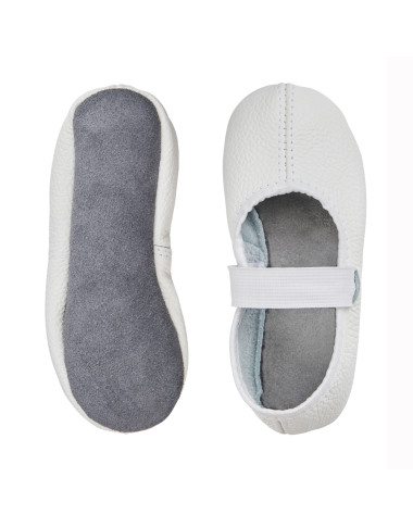 Odinės šokių tapkutės, baltos - Šokių tapkutės češkės vaikams