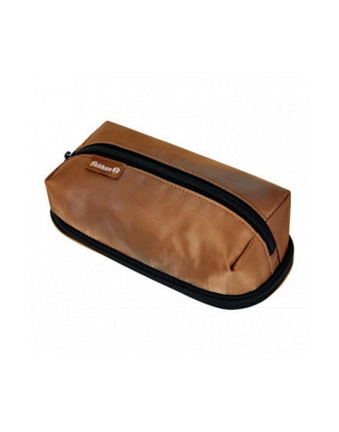 Pelikan 2-jų skyrių penalas, Rusvas - Kanceliarinės prekės vaikams