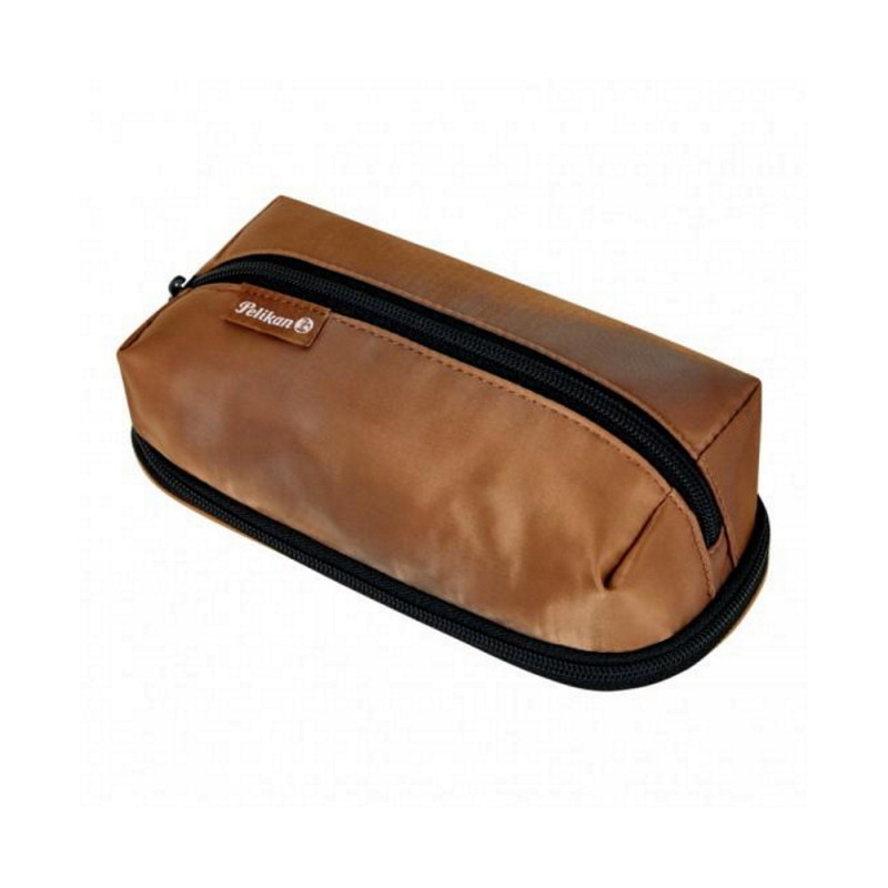 Pelikan 2-jų skyrių penalas, Rusvas - Kanceliarinės prekės vaikams