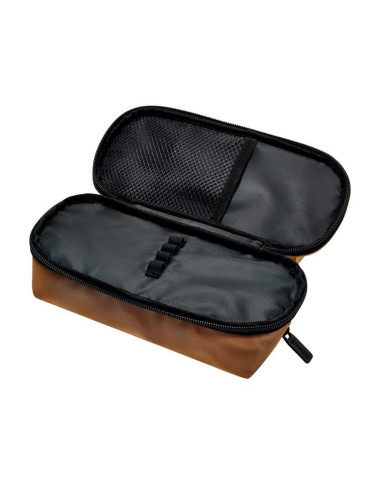 Pelikan 2-jų skyrių penalas, Rusvas - Kanceliarinės prekės vaikams