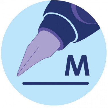 Pelikano plunksnakotis TWIST P457M deep blue - Plunksnakočiai pradinukams