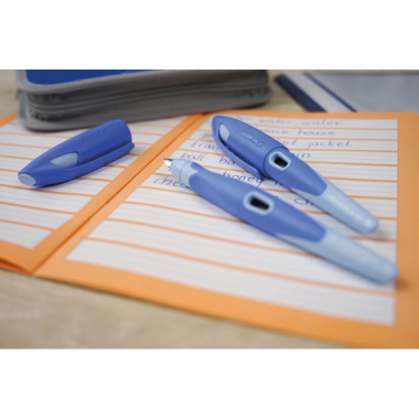 Stabilo plunksnakotis EASYbirdy R, mėlynas - Plunksnakočiai pradinukams