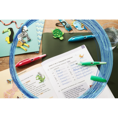 Stabilo plunksnakotis EASYbirdy 3D R, rausvas - Plunksnakočiai pradinukams