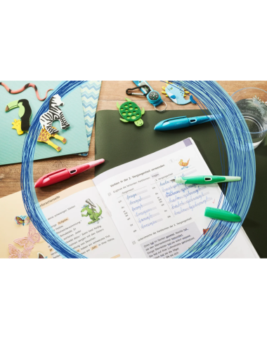 Stabilo plunksnakotis EASYbirdy 3D R, rausvas - Plunksnakočiai pradinukams