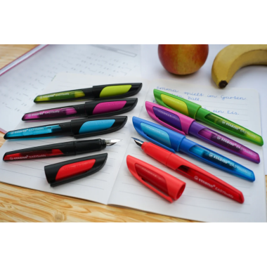 Stabilo plunksnakotis EASYbuddy M, rausvas - Plunksnakočiai pradinukams