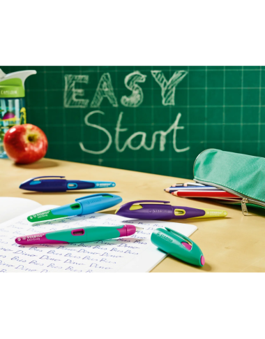 Stabilo plunksnakotis EASYbirdy M, mėlynas- Plunksnakočiai pradinukams