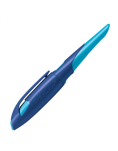 Stabilo plunksnakotis EASYbirdy M, t. mėlynas- Plunksnakočiai pradinukams